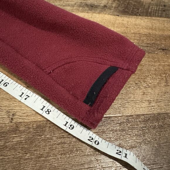 Athleta Power Peak Hooded Jacket Double-Zipper Berry Purple Red M Hiking Running - Picture 13 of 13